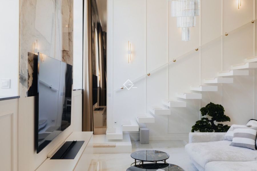 widok na Motławę sufity 4,7 m loft premium: zdjecie 99380869
