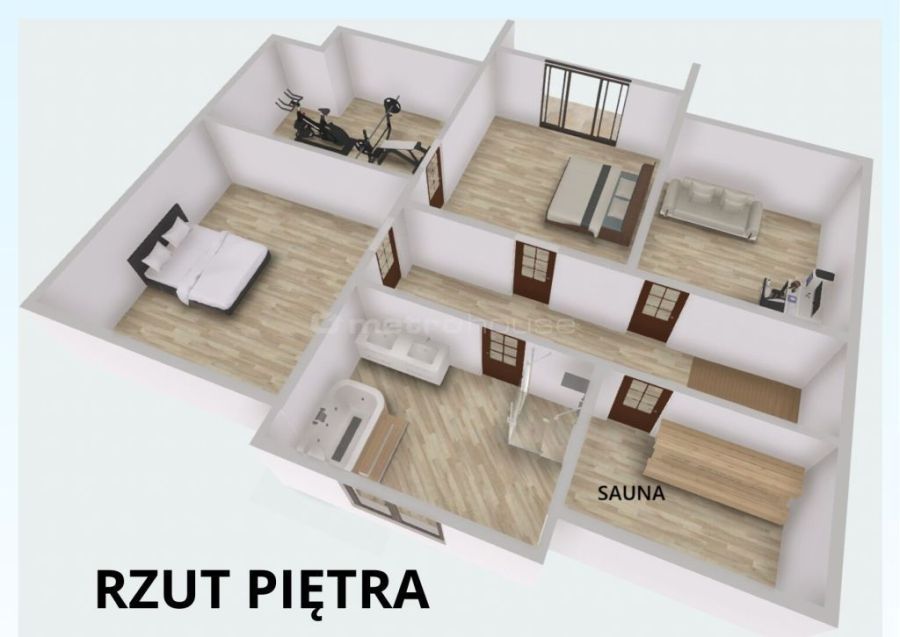 Wyjątkowy dom z basenem i sauną  Pasłęk  221 m&sup2;: zdjecie 99382732