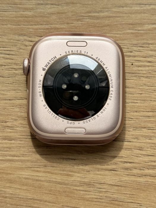 Apple Watch 11 GPS + Cellular 46mm (różowe złoto) + roczna gwarancja: zdjecie 99382942