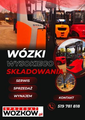 Wózki widłowe wysokiego składowania: zdjecie 66528835
