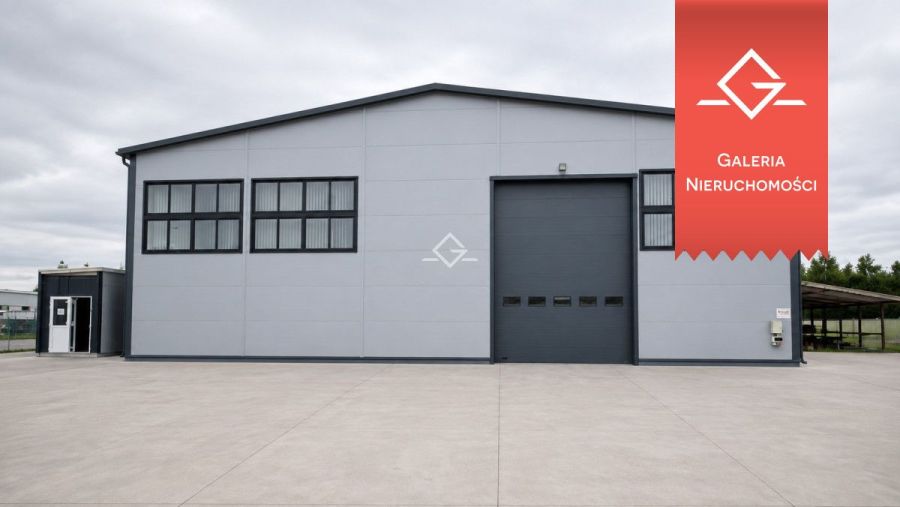 hala produkcyjno-magazynowa | 1000 m&sup2; | działka 30
