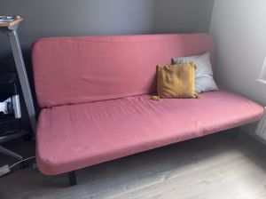 IKEA sofa rozkładana 3-osobowa z materacem: zdjecie 66529530