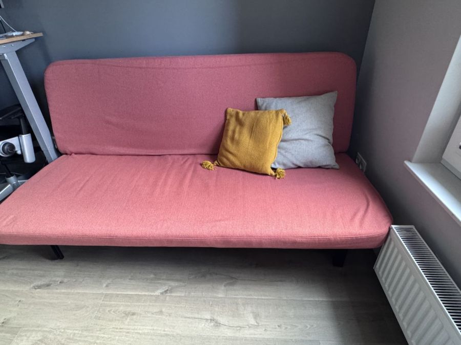 IKEA sofa rozkładana 3-osobowa z materacem: zdjecie 99390212