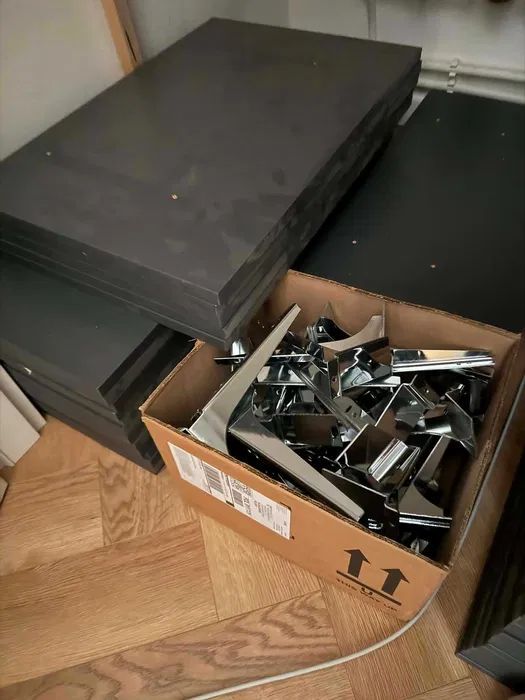 Regały sklepowe, Moduły naścienne NUT + półki: zdjecie 99390652