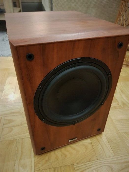 Mocny subwoofer Magnat 200 A sub subufer do kino domowe wiśnia: zdjecie 99393219