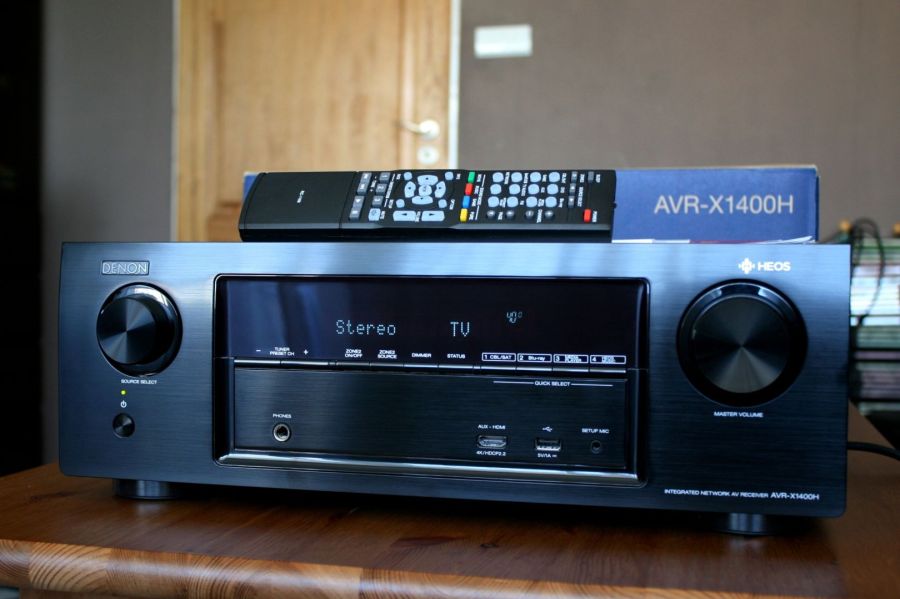 Amplituner Denon X 1400 Atmos wzmacniacz WiFi USB HDMI 2.2: zdjecie 99393362