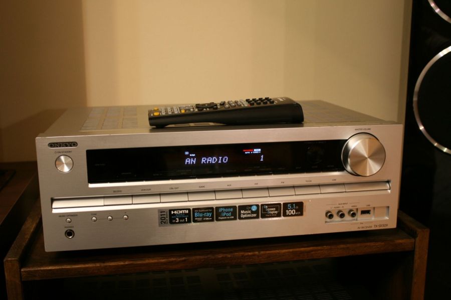 Amplituner Onkyo Tx Nr 313    wzmacniacz radio USB: zdjecie 99393446