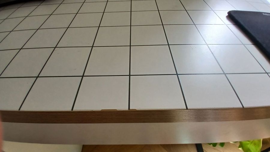 Biurko Ikea micke z szafką, blat w kratkę: zdjecie 99394920