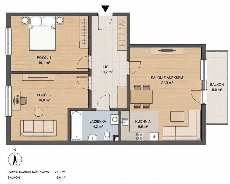 3 pok.| Przytulne mieszkanie| Generalny remont | Bezpośrednio: zdjecie 99396224
