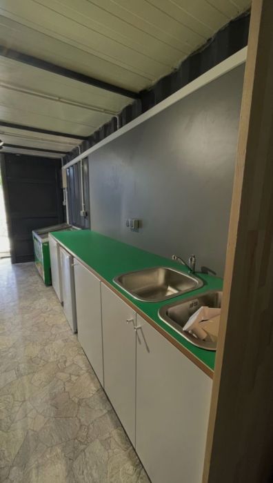 Kontener gastronomiczny / budowlany / biurowy z klapą na siłownikach: zdjecie 99400517