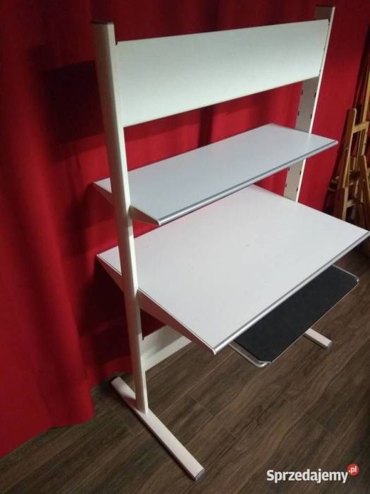 Sprzedam regulowane biurko metalowe rozkładane: zdjecie 99403893
