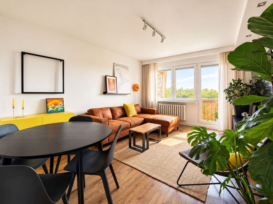 3 pokoje po remoncie, balkon, widok na zieleń