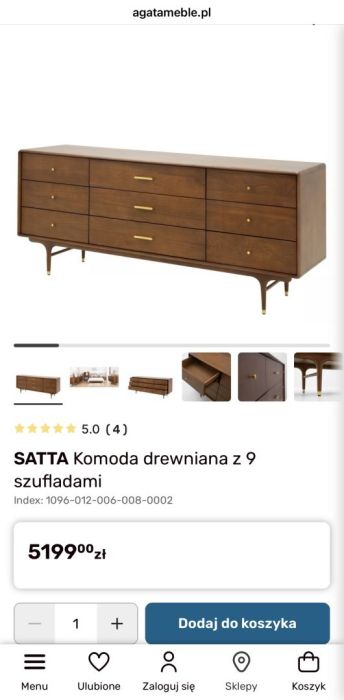 Komoda NOWA Satta: zdjecie 99414484
