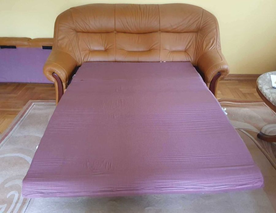 Sofa trzy osobowa z funkcją spania: zdjecie 99415931