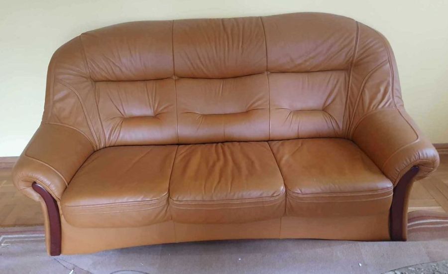 Sofa trzy osobowa z funkcją spania: zdjecie 99415932