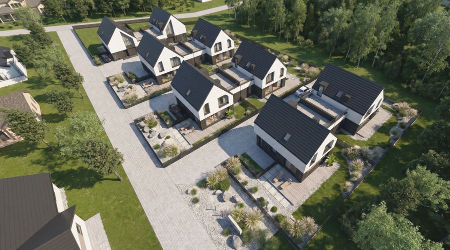 Silva Park Mosty Dom 124 m² z ogrodem i garażem, 1,9 km od plaży