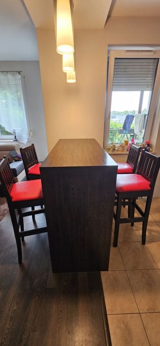Stół barowy (wysoki) z podświetlanym blatem LED: zdjecie 99417656