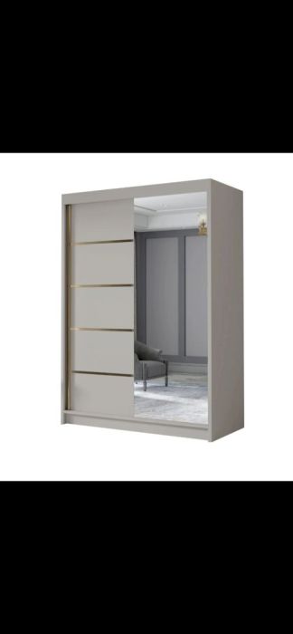 Szafa Lungo III z lustrem Kaszmirowa: zdjecie 99417806