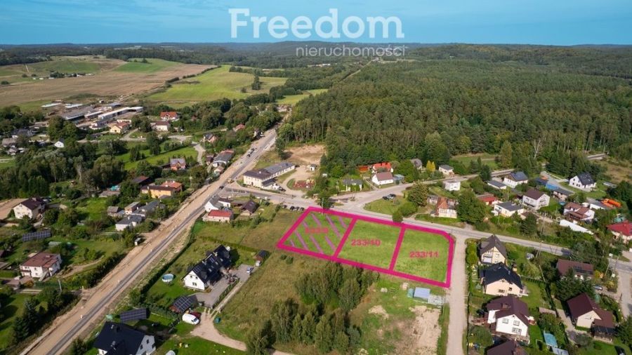 Działka budowlana z MPZP pod dwulokalowca !