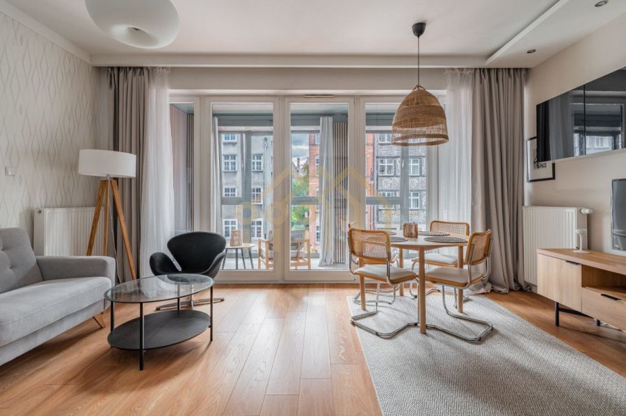 2-pokojowe mieszkanie w ścisłym centrum Gdańska