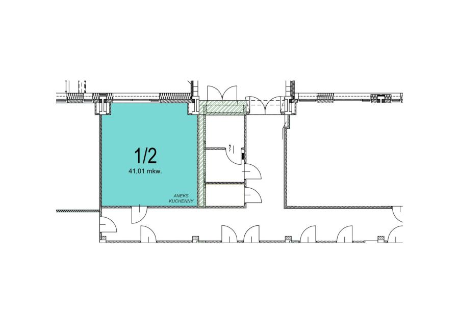 Biuro 41 m² na wynajem | Biurowiec Zefir| Gdańsk, Żabi Kruk 16: zdjecie 99420658