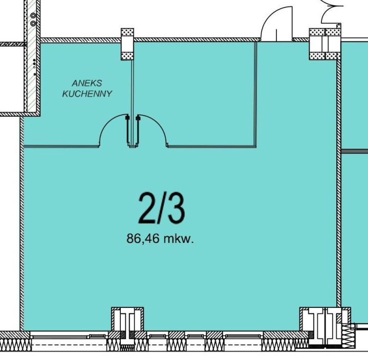 Biuro 86 m² na wynajem | Biurowiec Zefir| Gdańsk, Żabi Kruk 16: zdjecie 99420698