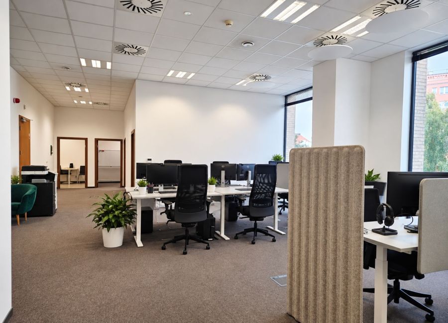 Biuro 151 m² na wynajem | Biurowiec Zefir| Gdańsk, Żabi Kruk 16