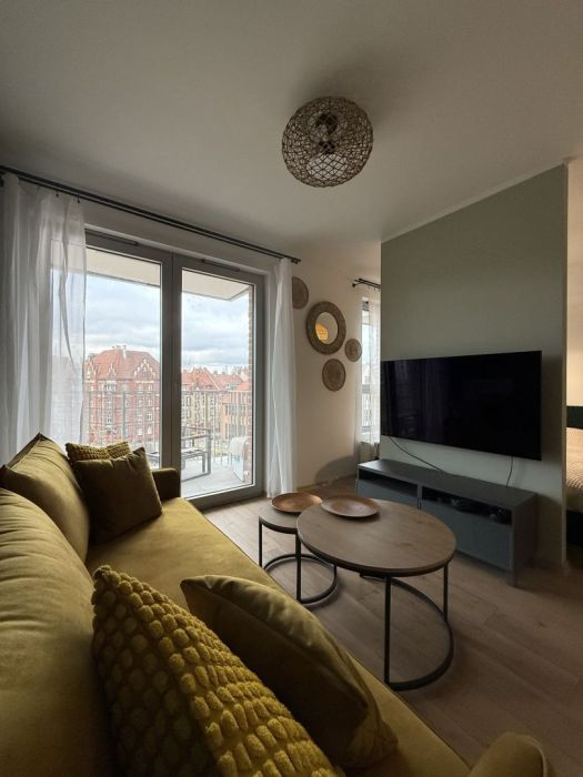 Cozy studio apartment to rent in Gdansk Stocznia area
