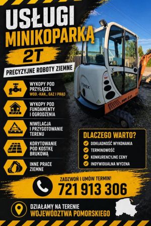 Usługi minikoparka: zdjecie 66534184