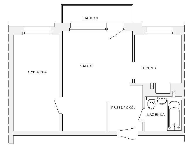 Sprzedam 2 pokojowe mieszkanie 36,27 m2 - Gdynia K: zdjecie 99426041