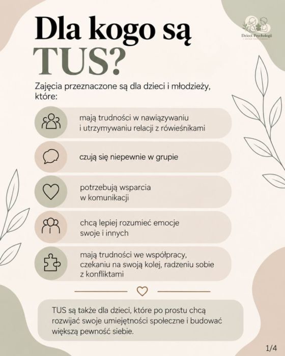 Trening Umiejętności Społecznych (TUS): zdjecie 99428278