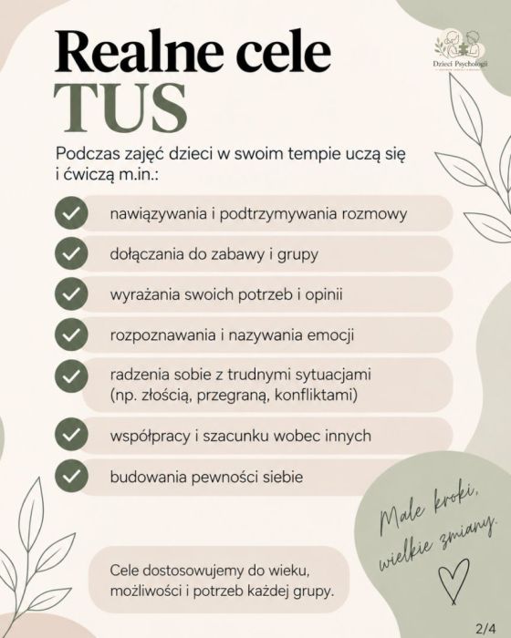 Trening Umiejętności Społecznych (TUS): zdjecie 99428279