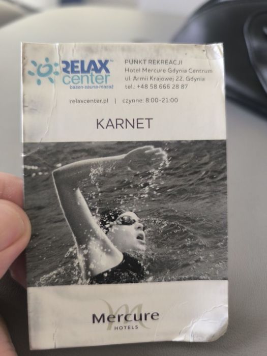 Karnet na basen hotel Mercure Gdynia: zdjecie 99431325