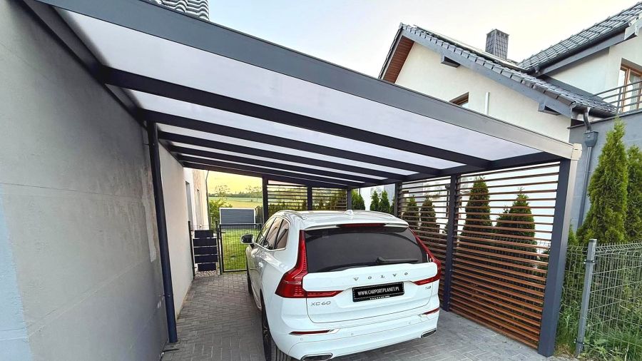 Wiata aluminiowa carport zadszenie na samochód: zdjecie 99437225