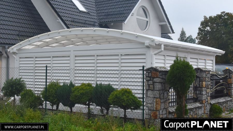 Carport wiata garażowa zadaszenie z drewna BSH: zdjecie 99437438