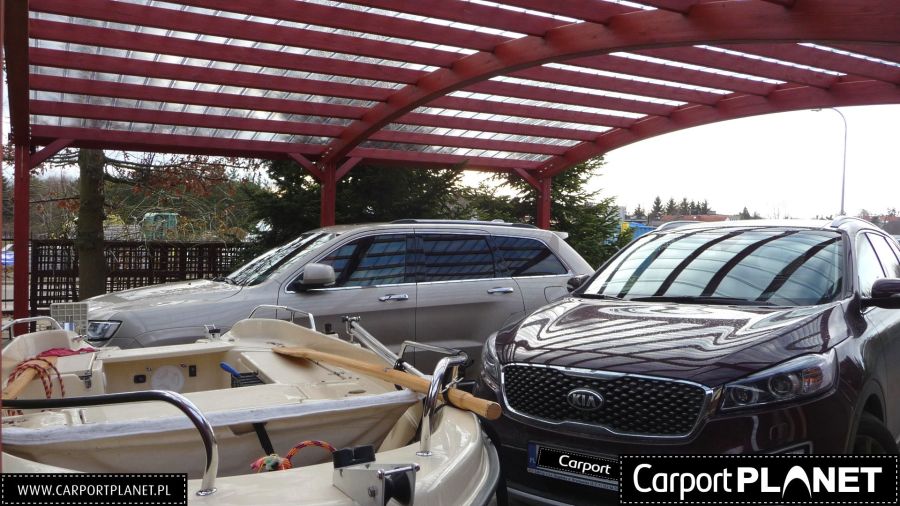 Carport wiata garażowa zadaszenie z drewna BSH: zdjecie 99437444