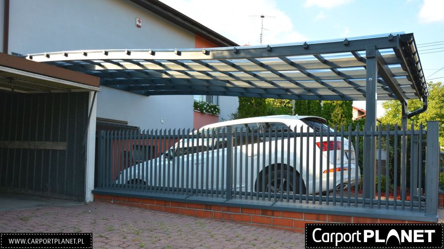 Carport wiata garażowa zadaszenie z drewna BSH: zdjecie 99437450