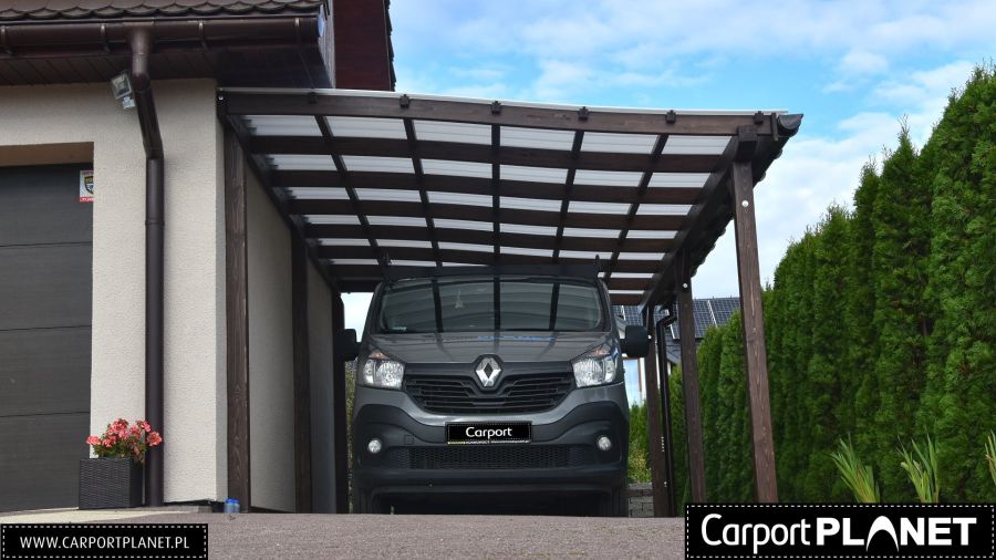 Carport wiata garażowa zadaszenie z drewna BSH: zdjecie 99437463