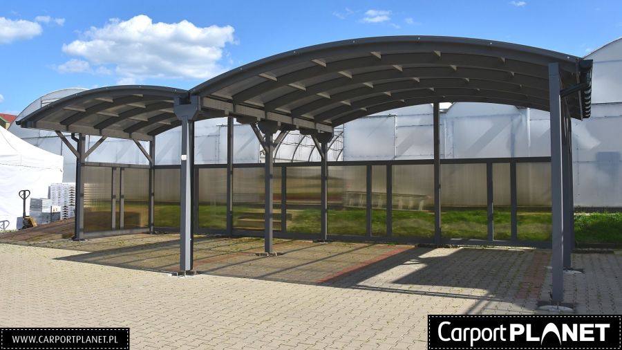 Carport wiata garażowa zadaszenie z drewna BSH: zdjecie 99437465