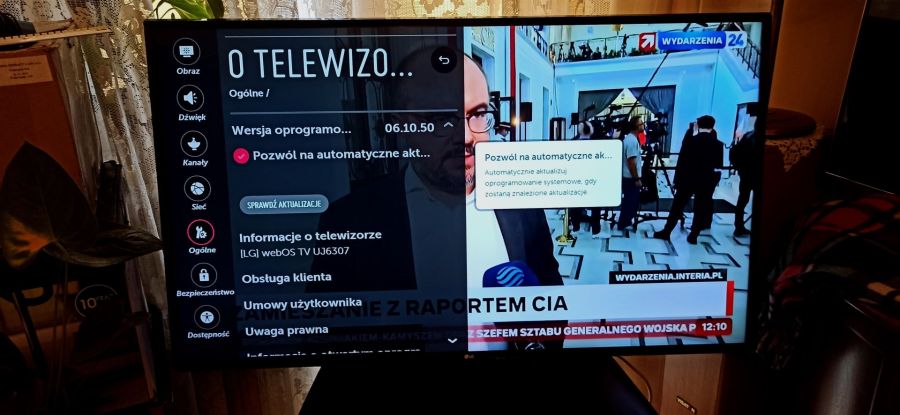 Telewizor LG 55UJ6307 Smart 4K UHD DVB-T2/S2 Hevc: zdjecie 99438345
