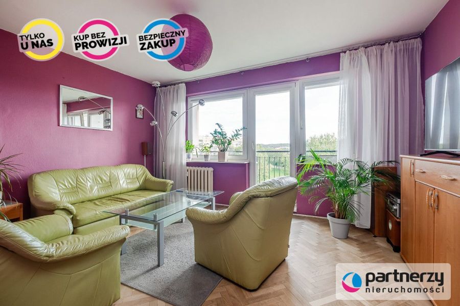 Mieszkanie 56,3 m&sup2; | Zaspa | Duży balkon | 3 Pok