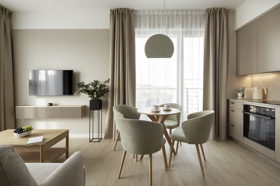 Apartament z 2 sypialniami | Olivia Pulse przy Olivia Centre