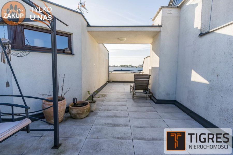 Prywatny taras na dachu | 800m do plaży | Balkon: zdjecie 99443222