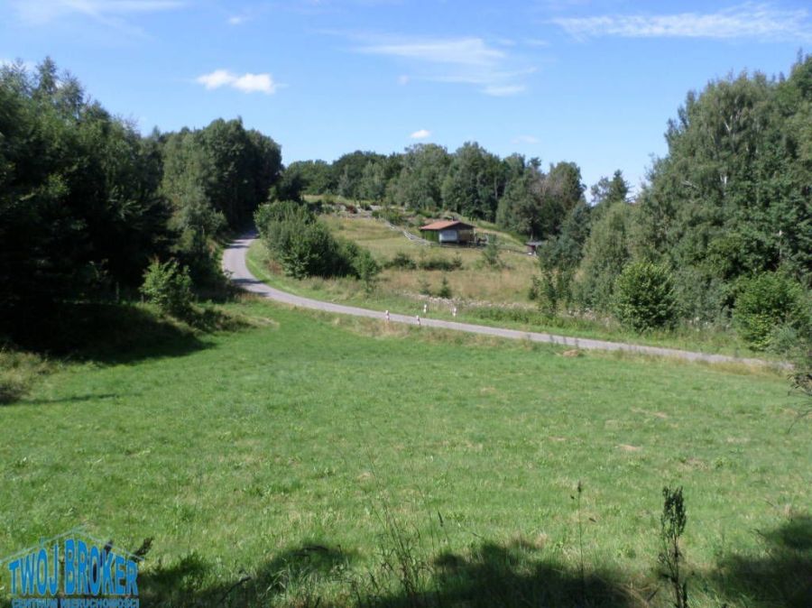 działki nad jeziorem