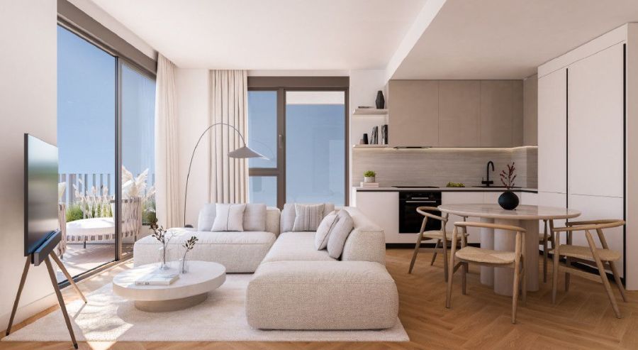 Apartament 34,55 m&sup2; , 2pok, taras, Costa del Sol: zdjecie 99451598