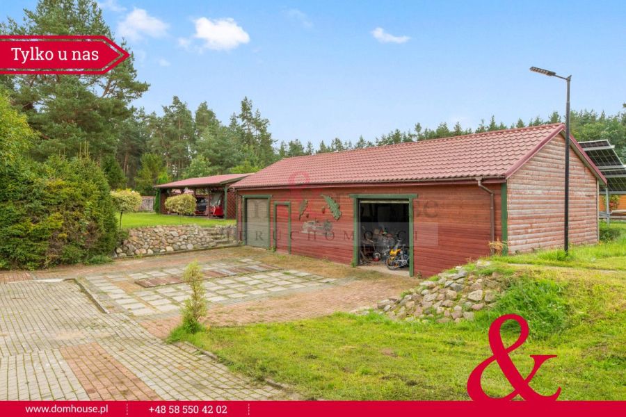 Dom z basenem | Garaż podziemny | Borkowo: zdjecie 99455534