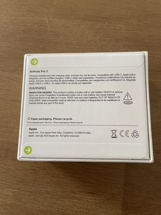 AirPods Pro 3 nowe zaplombowane: zdjecie 99455926
