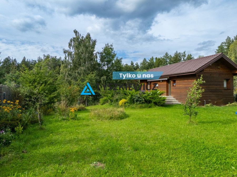 Domek letniskowy na Kaszubach, jeziora, las, cisza