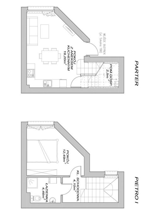 Dom wolnostojący 43m2 w centrum Bojana: zdjecie 99458965