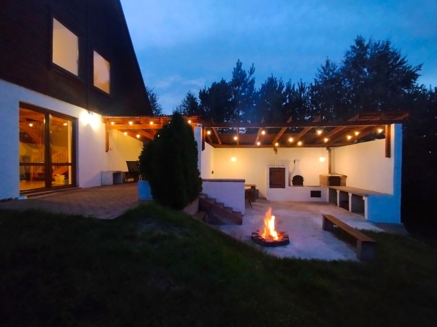 Dom na Kaszubach z basenem, sauną, kuchnią ogrodową: zdjecie 99459763